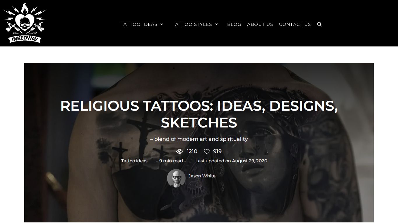Top 100 Religious Tattoos – Ideas, Designs, and Sketches - InkedWay